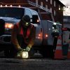 BFL Area Light being used by a construction worker on the road