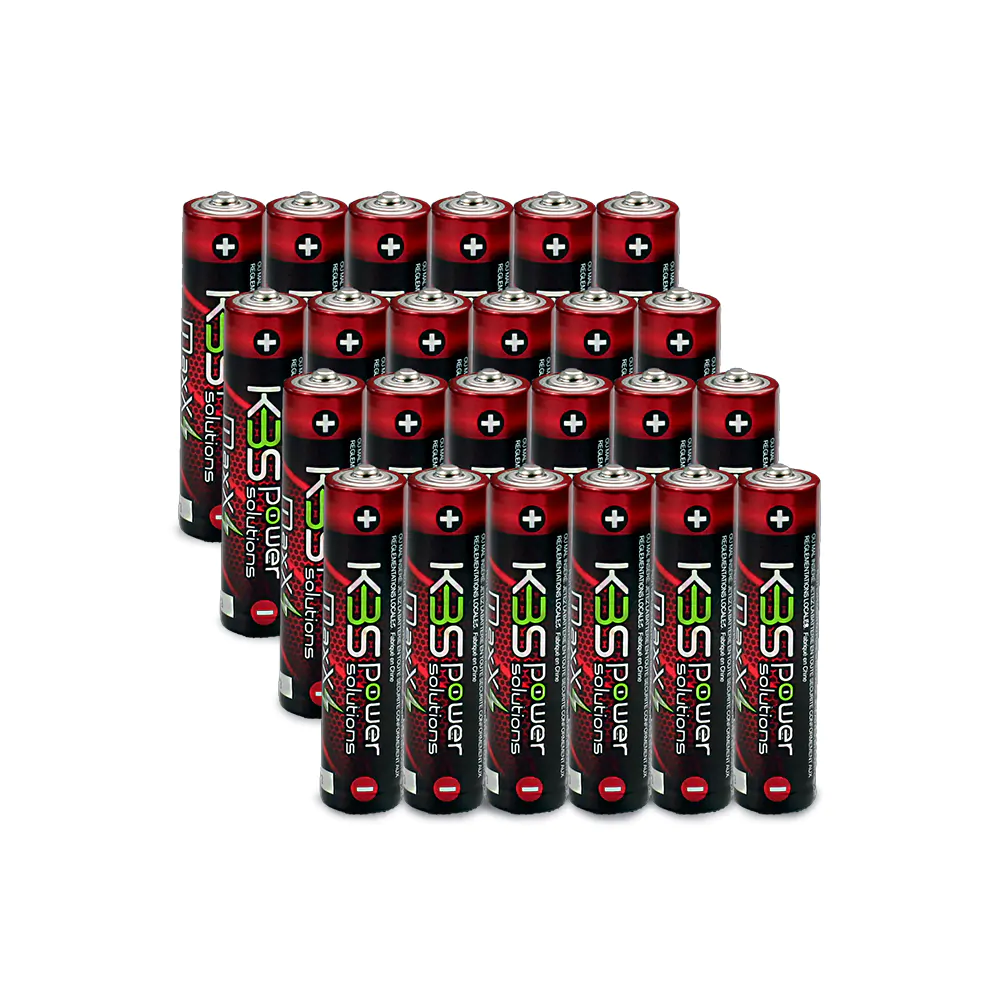 KBS Power Solutions Maxx Peak Alkaline AAA Batteries 24 pack