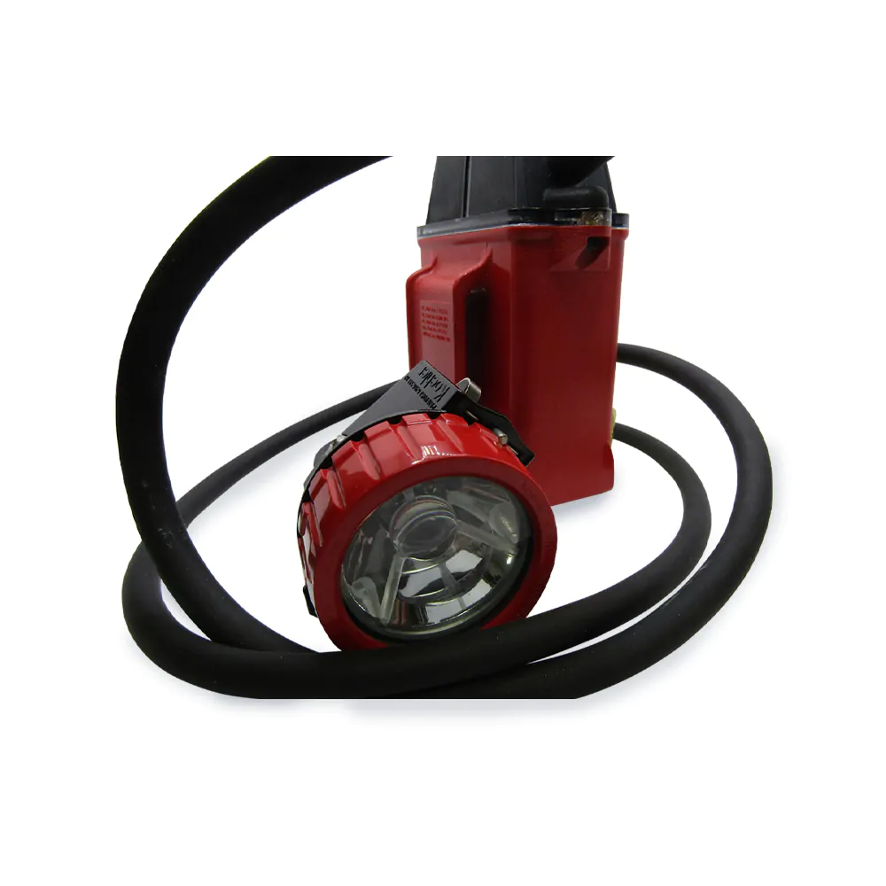 5300 Wheat Safety LED Cap Lamp with “slide” type charging through headpiece