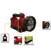 Raptor FLood infographic that call out every specification such as candela